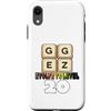 Lustige Gamer Nerd Sprüche Motive Custodia per iPhone XR GG Easy Funny Gamer Scritta per il 20° compleanno