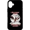 Halloween Black Cat Witch Ride Dragon Custodia per iPhone 16 Plus Cat I Ride Dragons Brooms Are For Amateurs Halloween