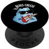Punny Bone Blues Formaggio Divertente Musica Pun PopSockets PopGrip Adesivo
