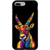 Capre divertenti per il segno zodiacale Custodia per iPhone 7 Plus/8 Plus Capra Capricorno Stambecco Alpino Capre Dolci Capricorno