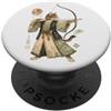Tiro con l'arco Accessori Regalo Shirts Japanese Archery-GATTO Arciere Arco e freccia Arciere PopSockets PopGrip Adesivo