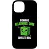Fantasy Creature Humor Gelatinous Cube Custodia per iPhone 14 Caution Gelatinous Cube ama abbracciare