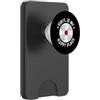 Vinyl record sound carrier music audio R Il vinile è il mio posto felice PopSockets PopWallet per MagSafe