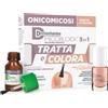 PASQUALI Srl Dermovitamina Micoblock 3 in 1 Tratta e Colora - Soluzione ungueale 7 ml + Smalto idratante e traspirante 5 ml