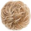 SEGOHAIR Parrucciolo per capelli con elastico, voluminoso chignon disordinato, chignon scrunchie con capelli, acconciature da sposa Messy Bun Dutt per donne, ragazze, caffè, marrone e biondo sbiancato