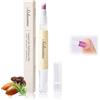 SOLUAME 45° - Penna per cuticole in ceramica, 2 in 1, esfolia delicatamente le unghie, adatto per screpolature cuticole, secchezza, schegge, idrata, dona lucentezza, 2 ml