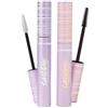 Ackygetrich Set Mascara Bicolore Bianco e Nero, Mascara Lash Extender con Fibra Ciglia, Waterproof, Effetto Volume e Allungante, Primer Ciglia 3D per Occhi Sensibili, Lunga Tenuta