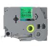BROVACS Nastro laminato nero su verde, compatibile con stampanti Brother P-Touch TZ 751 TZe 751, 24 mm, OPA4751