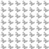 APOMOONS 0 mollette da ufficio piccole a bulldog, 22 mm mini clip in metallo | clip multifunzione per graffette, per borse, foto, disegni, artigianato, ufficio, cucina
