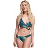 URBAN CLASSICS Bikini Donna Mare, Bikini Donna Sexy a Due Pezzi, Slip a Vita Bassa e Reggiseno a Fascia con Motivo Floreale o Leopardato, Taglie XS - XL
