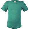 Engel - Body a maniche corte per bambini, 70% lana biologica (kbT) e 30% seta Turchese Martin Pescatore