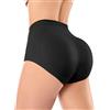 Joyshaper Mutandine Modellanti da Donna con Push Up Butt Lifter Hip Enhancer Shapewear, Nero/Beige, S-XL, L