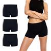 Modibodi Pantaloni mestruali da donna, morbidi, elasticizzati, neri, senza cuciture, biancheria intima mestruale super fluida, 50 ml, Nero , 12-14