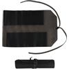 Lagomloot Borsa portautensili in pelle resistente, porta chiavi e organizer per prese, stile per elettricisti, idraulici, colore nero, 394 x 254 mm (nero)