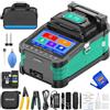 BAOSHLA Fibra ottica Fusion Splicer S-70 Sei Motor Core Alignment Fiber Splicer Machine, con 5200 mAh Batteria & 5 Touch Screen, 8s Fast Splicing & 18s Auto-Riscaldamento FTTH Fibra ottica Saldatura Splicing