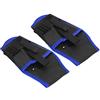 Generic Custodia da Cintura per Trapano Elettrico 2 Pezzi Portautensili Multifunzionale Impermeabile Durevole per Elettricisti Utensili a Batteria in Poliestere 15 Cm X 26 Cm (bordo blu)