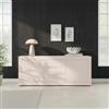 Web Convenienza Madia con 2 Ante e 3 Cassetti Made in Italy - Credenza Contenitore Collezione Basic per Soggiorno Cucina Ingresso Sala da Pranzo Mobile Design moderno originale Cashmere