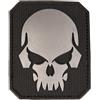 WARAGOD 3D toppa skull, nera,