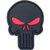 WARAGOD Toppa 3D Punisher occhi rossi 5x4cm,