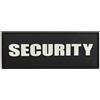 WARAGOD Toppa 3d security 8,8x3,4 cm, nero,