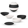 VILLEROY E BOCH SET APERITIVI - LA PETITE BOULE Black White