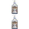 Le Maioliche Sapone Liquido Mani Fico Nero e Rosa Bianca Linea Amalfi 2x500 ml