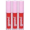 Goovi Melty Lips Lip Oil Colore 02 Glassy Red 3x4 ml