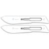 GIMA Lame Gima Inox N. 10 Sterili 2x100 St