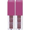 ASTRA Make-Up Ombretto Liquido Chromo Therapy Finish Opaco Tonalità 02 Velvet Entropy 2x1 St