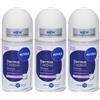 Nivea Derma Control Restore Deodorante Roll-on per Pelle Sensibile 3x50 ml