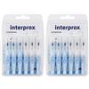 Interprox4G Cilindrical Blister 6U.6Lang 2x6 Pc Spazzolino da denti