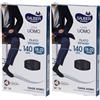 Sauber Pharma Uomo Calza Dryarn 140 Denari Colore Blu Taglia S/M 2x1 St