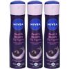 Nivea Pearl & Beauty Fine Fragrance Deodorante Spray 3x150 ml