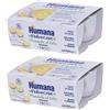 Humana Merenda Latte Banana 4 Pezzi Da 100 G 2x4x100 g