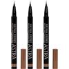 ASTRA Make-UP Geisha Brows Micro Precision Pen - Penna Sopracciglia Effetto 3D Tonalità 02 3x1 St