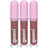 Goovi Glaze My Lips Lipgloss Tonalità 02 Golden Kiss 3x4,5 ml