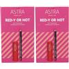 Astra Makeup Kit Regalo Read-Y Or Not Combo Labbra Rossetto + Matita 2x1 St