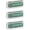Marvis Dentifricio Classic Strong Mint 3x85 ml