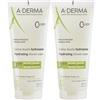 A-Derma Les Indispensables Crema doccia idratante 200ml - Pelle fragilizzata, 3 in 1 (deterge delicatamente, protegge e idrata) 2x200 ml