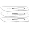 GIMA Lame Gima Inox N. 10 Sterili 3x100 St