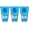 Nivea Gel Scrub Quotidiano Clean Deeper 3x150 ml