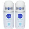 Nivea Deo Roll On Dry Le Female 2x50 ml