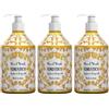 Le Maioliche Sapone Liquido Ambra e Gelsomino Linea Adriatico 3x500 ml