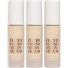 ASTRA Make-UP Fluid Foundation Serum - Fondotinta Siero Multifunzionale Tonalità 01 3x19 ml