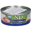 Farmina N&D Natural con Agnello Wet Food per Gatti Adult 7x70 g