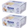 Humana NaturCARE Merenda al Latte Gusto Pesca 2x4x100 g