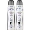 Lycia Invisible Deodorante Spray Fast Dry 0% Alcool 2x150 ml