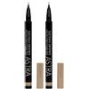 ASTRA Make-UP Geisha Brows Micro Precision Pen - Penna Sopracciglia Effetto 3D Tonalità 01 2x1 St