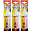 Odontovax Spazzolino Junior Minions Rosso Igiene Orale 3x1 St