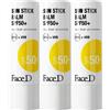 Face D Sun Stick Balsamo Labbra SPF50+ 3x5,5 g